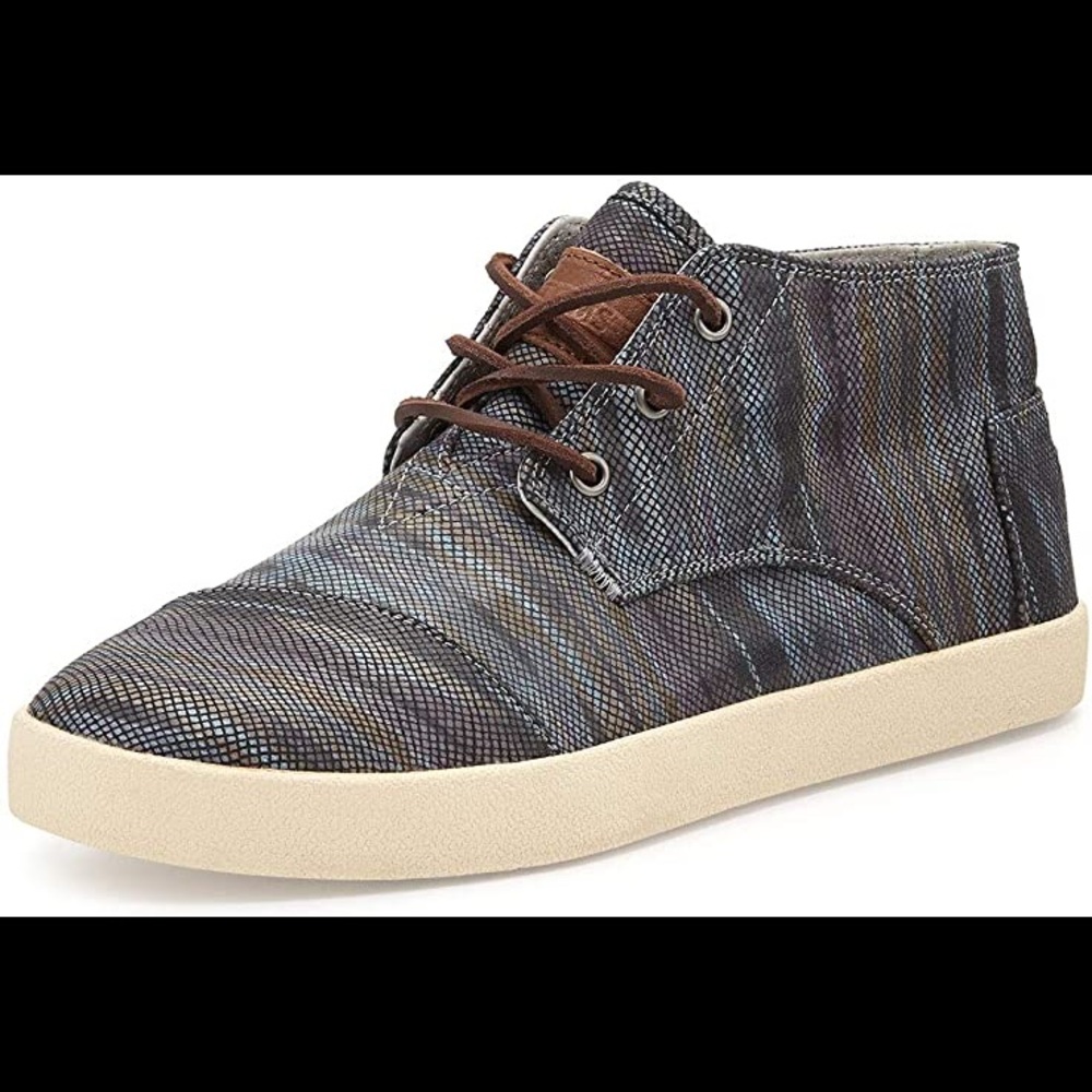 TOMS Paseo Mid Camo leather Men’s shoe
